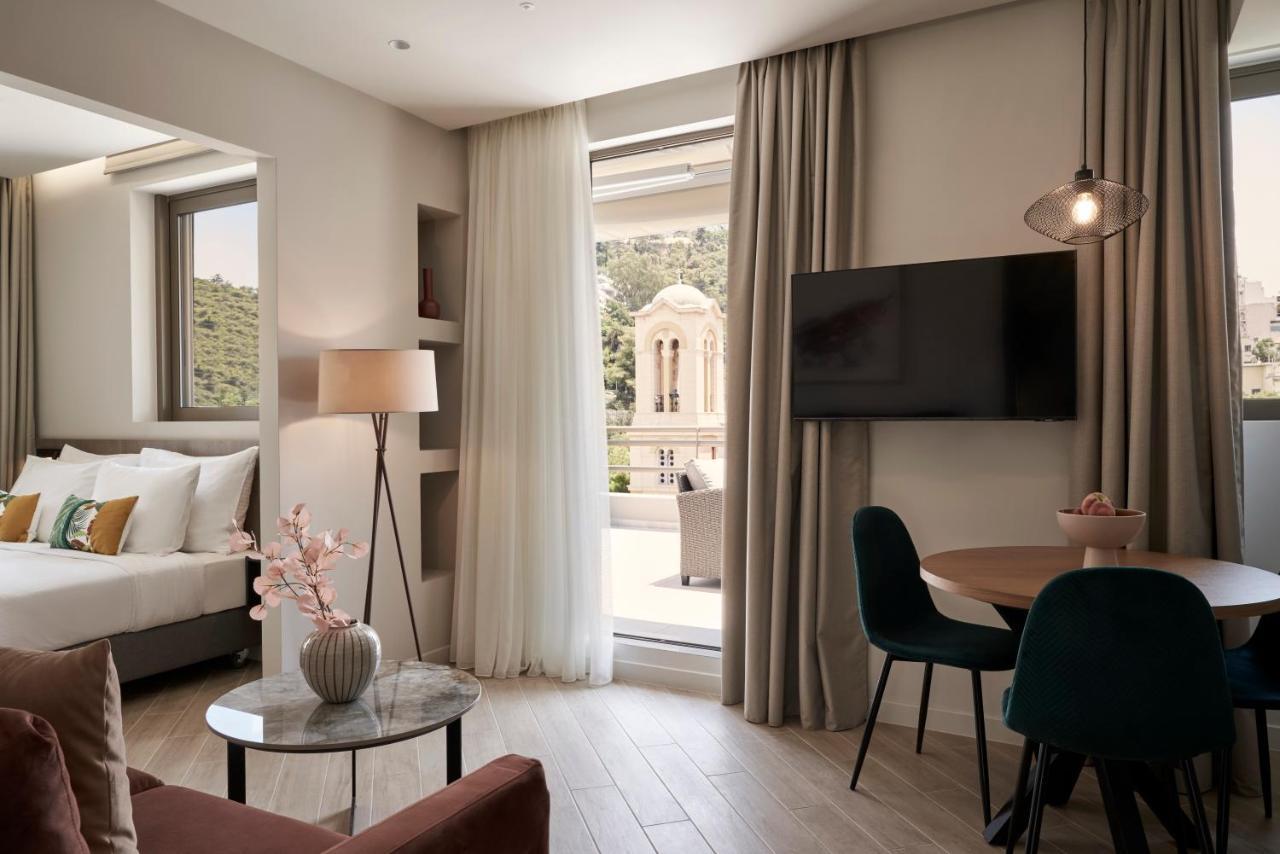 Hestia - Asklipiou 61 Aparthotel Athene Buitenkant foto